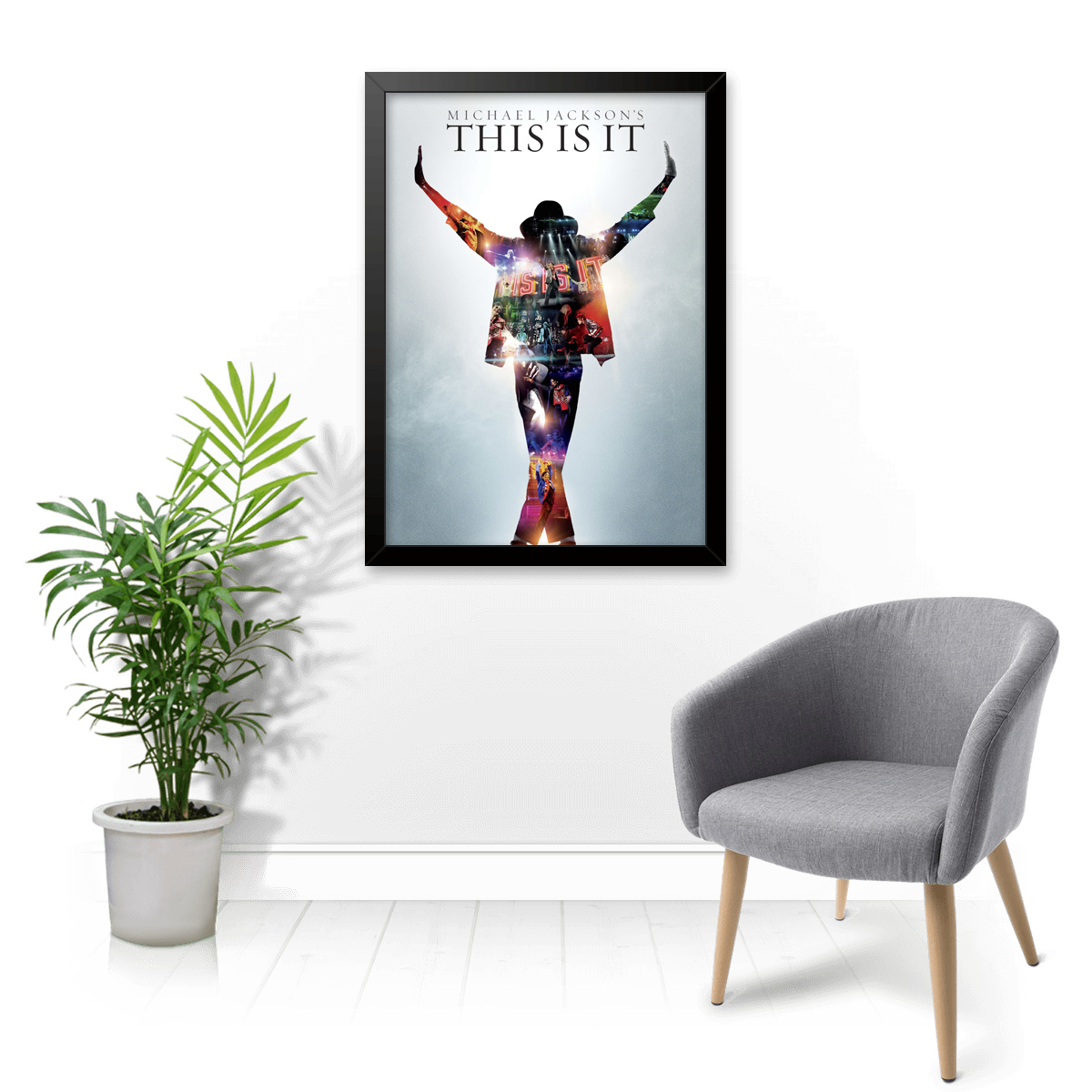 Quadro e poster Michael Jackson - This is it - Quadrorama