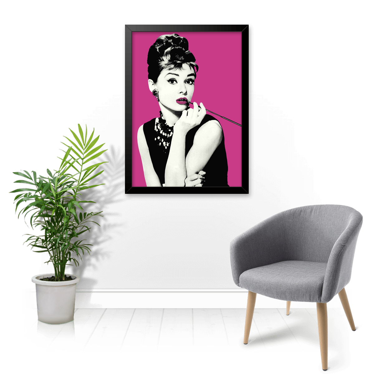 Quadro e poster Audrey Hepburn - Quadrorama