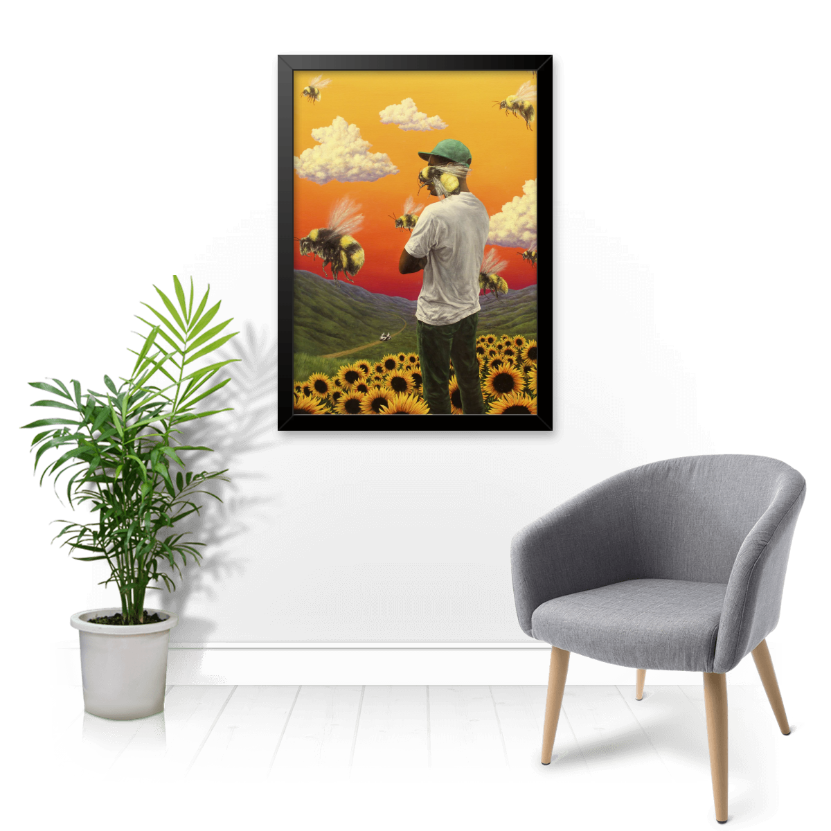 Quadro e poster Flower Boy - Tyler, The Creator - Rap - Quadrorama