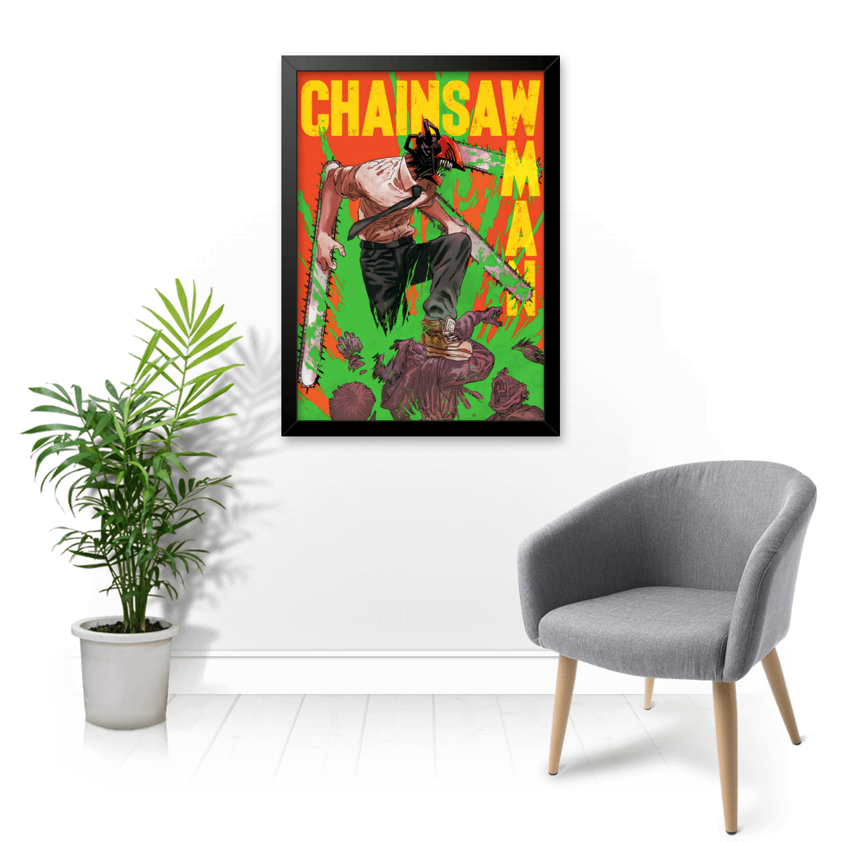 Quadro e poster Chainsaw Man - Quadrorama