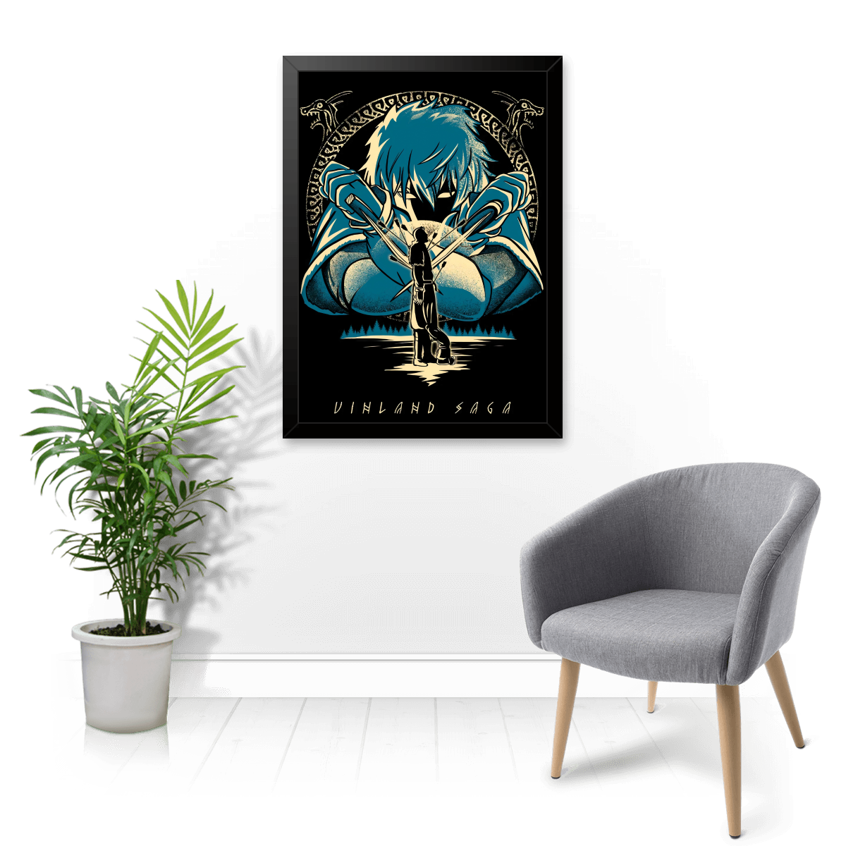 Quadro e poster Vinland Saga - Série Mangá - Quadrorama