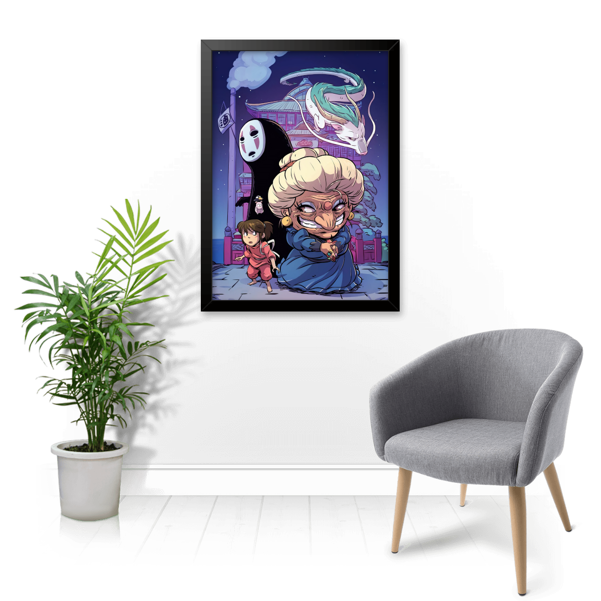 Quadro e poster Viagem de Chihiro - Quadrorama