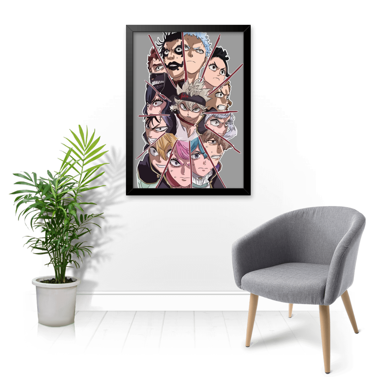 Quadro e poster Black Clover - Quadrorama