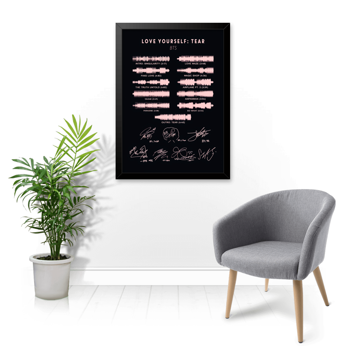 Quadro e poster Bts - Love Yourself: Tear - Quadrorama