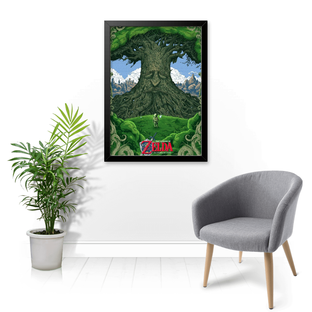 Quadro e poster The Legend of Zelda Ocarina of Time - Quadrorama