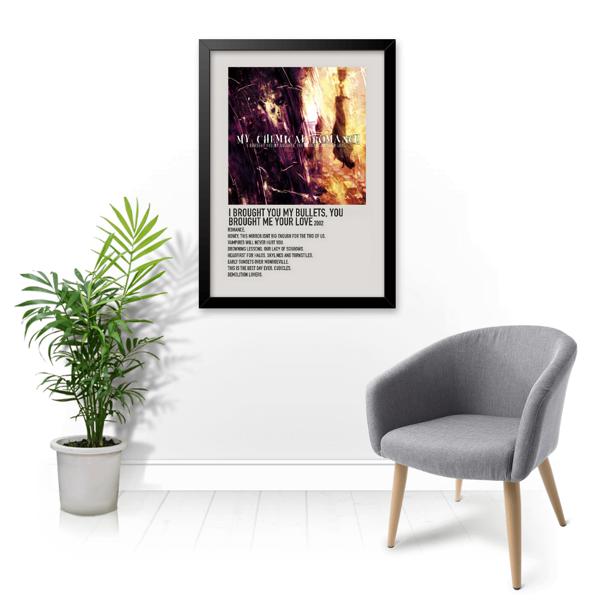 Quadro e poster My Chemical Romance - I Brought You My Bullets