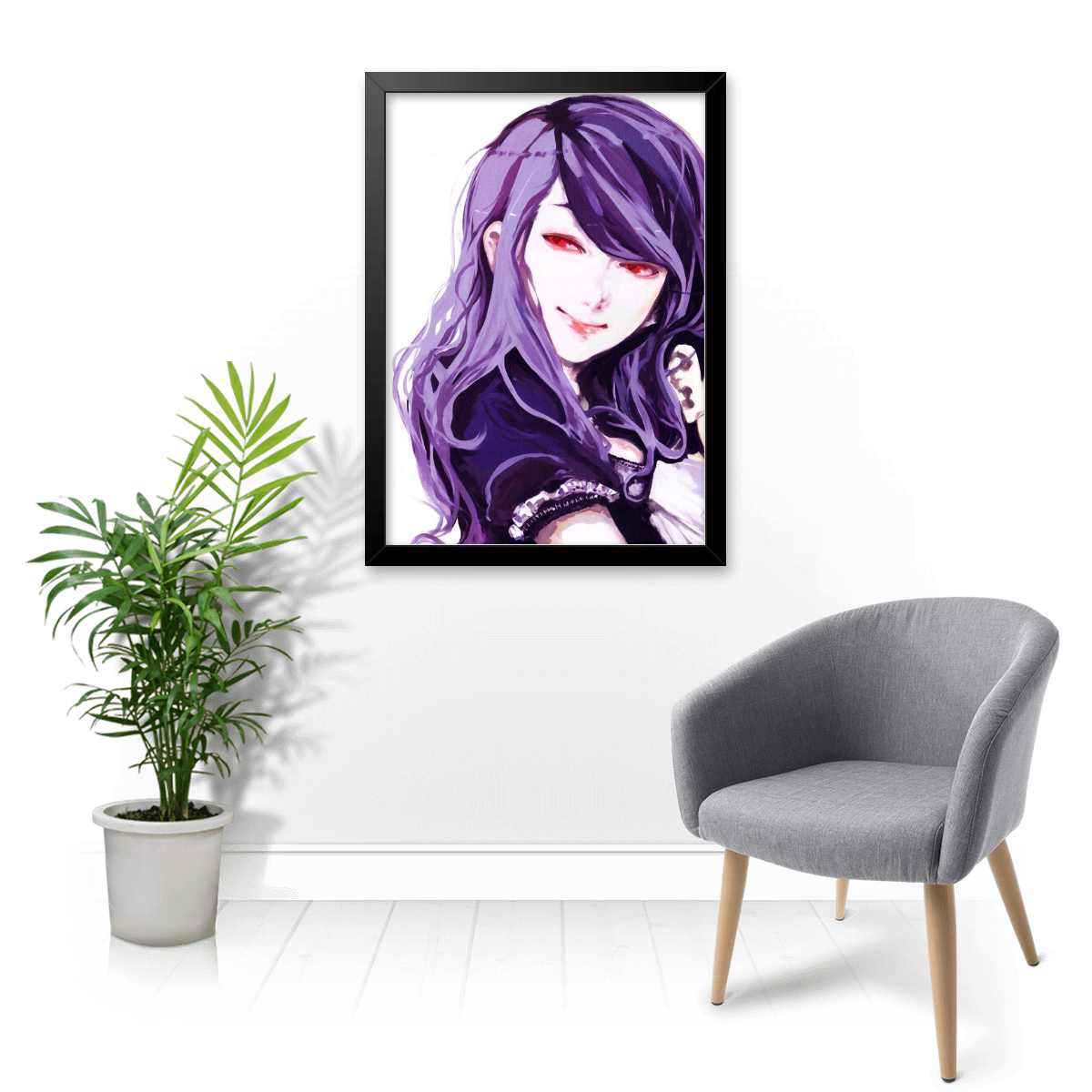 Quadro e poster Rize - Tokyo Ghoul - Quadrorama