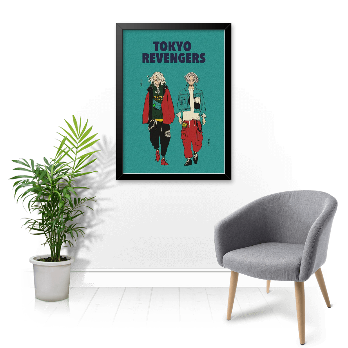 Quadro e poster Mikey e Izana - Tokyo Revengers - Quadrorama