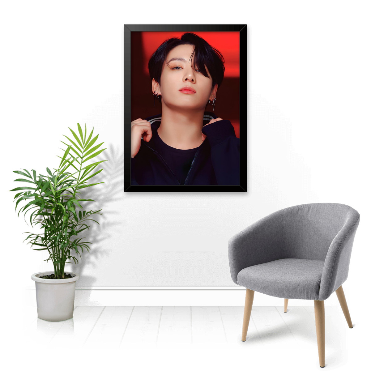 Quadro e poster Jeon Jung Kook - Bts - Quadrorama