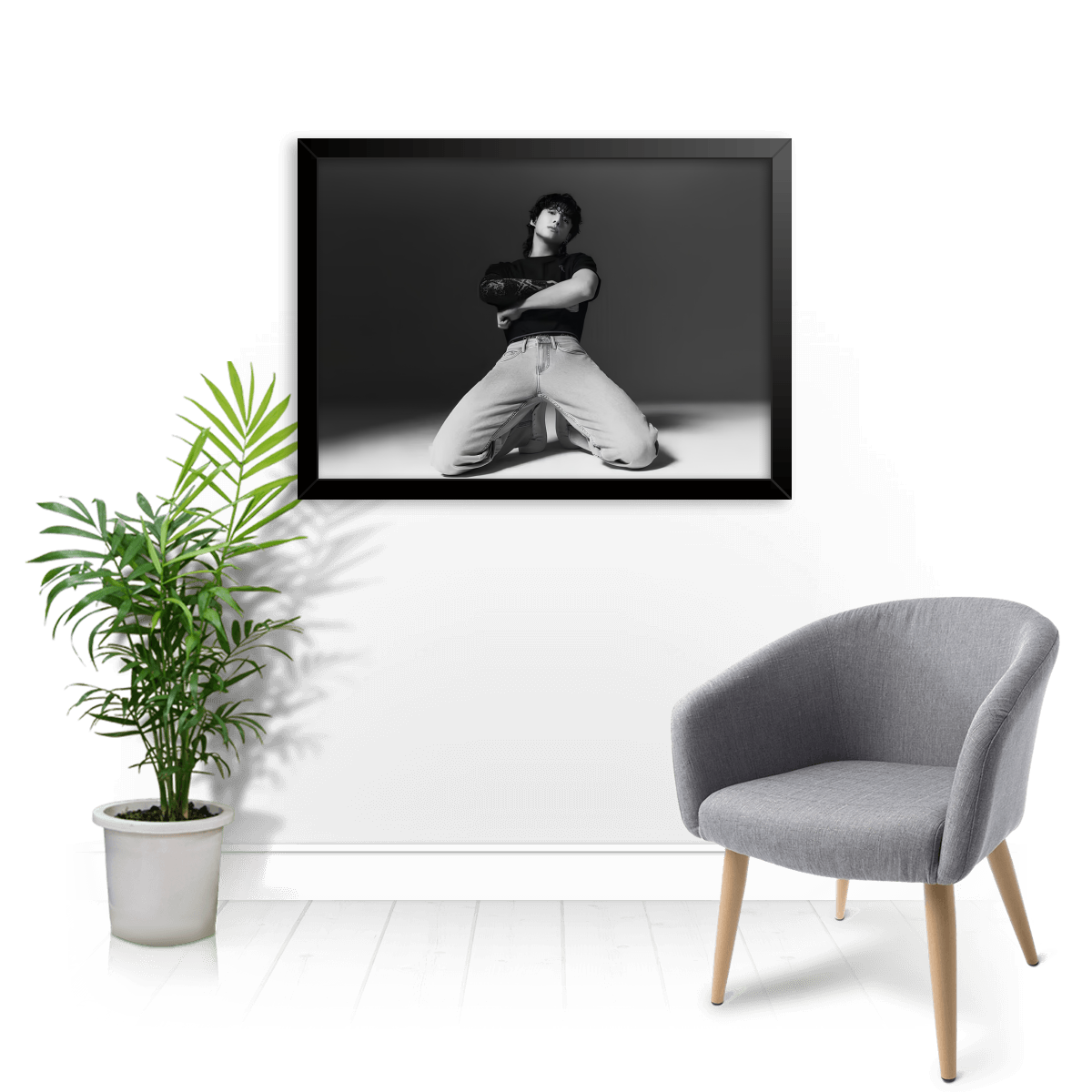 Quadro e poster BTS Jungkook - Quadrorama