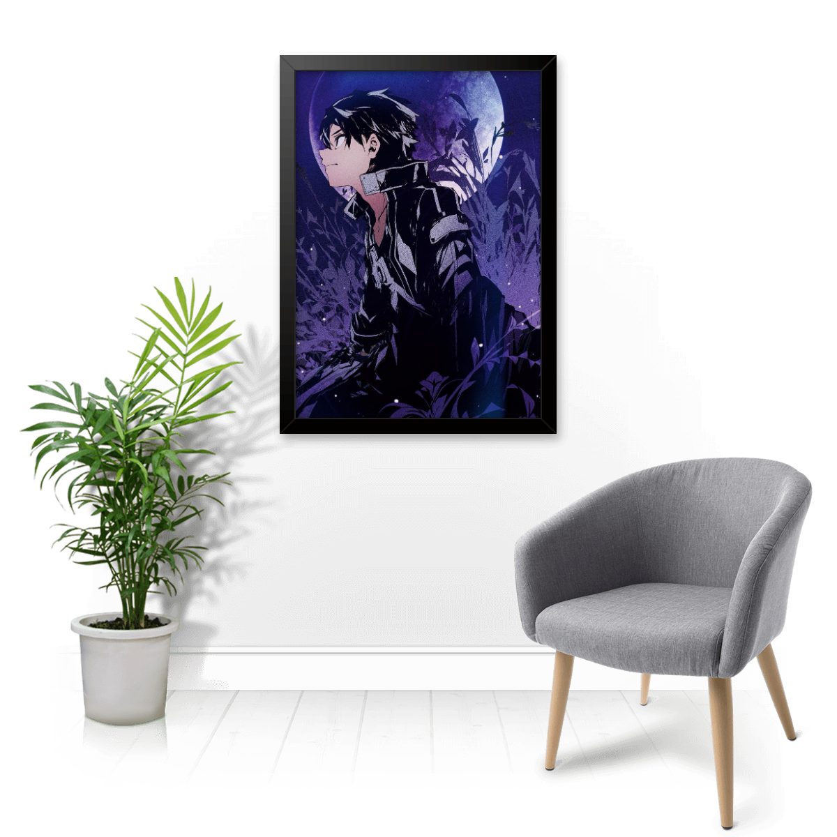 kiritora0105様 オーダーページ Quadro e poster Kirito - Sword Art Online - Quadrorama