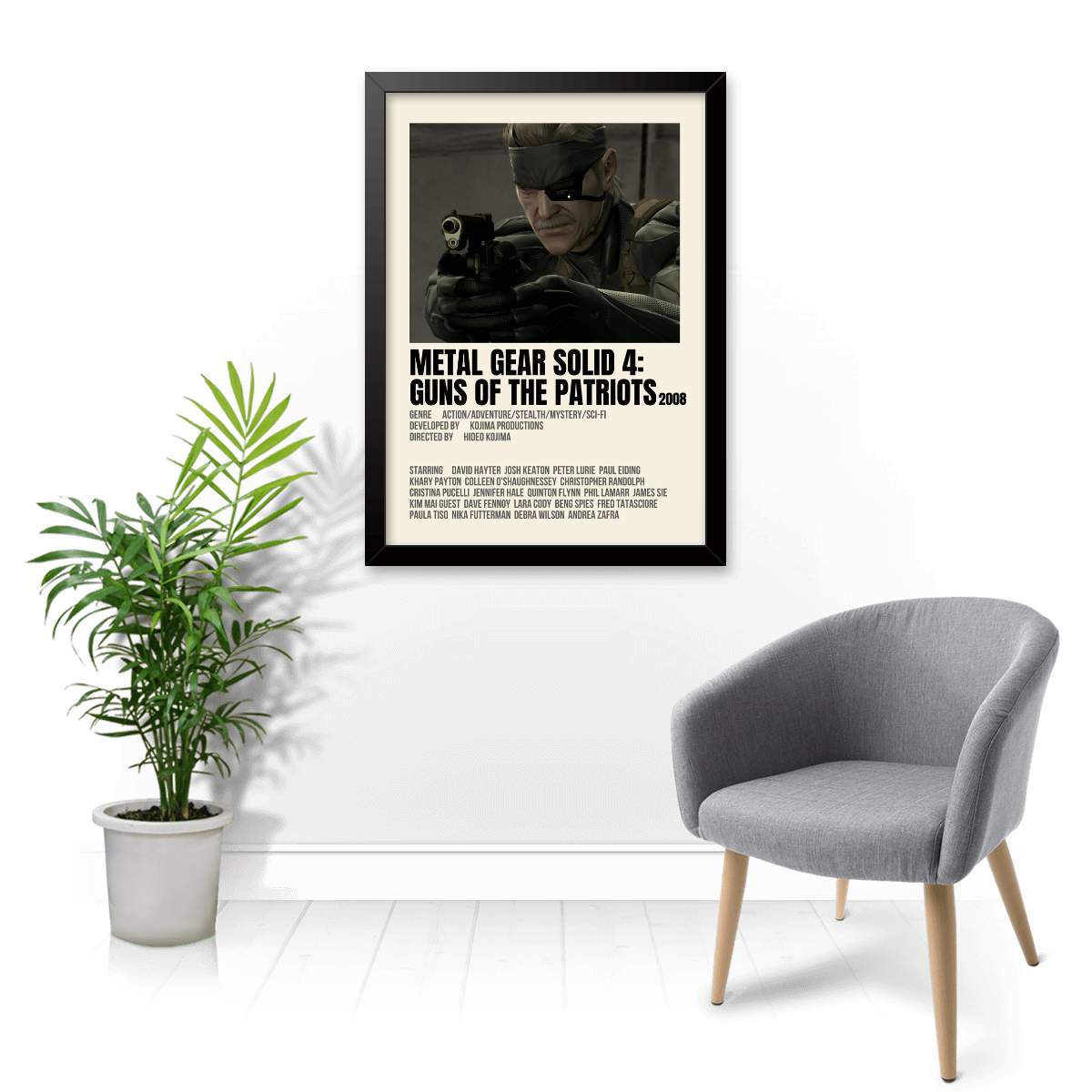 Quadro e poster Metal Gear Solid 4 - Quadrorama