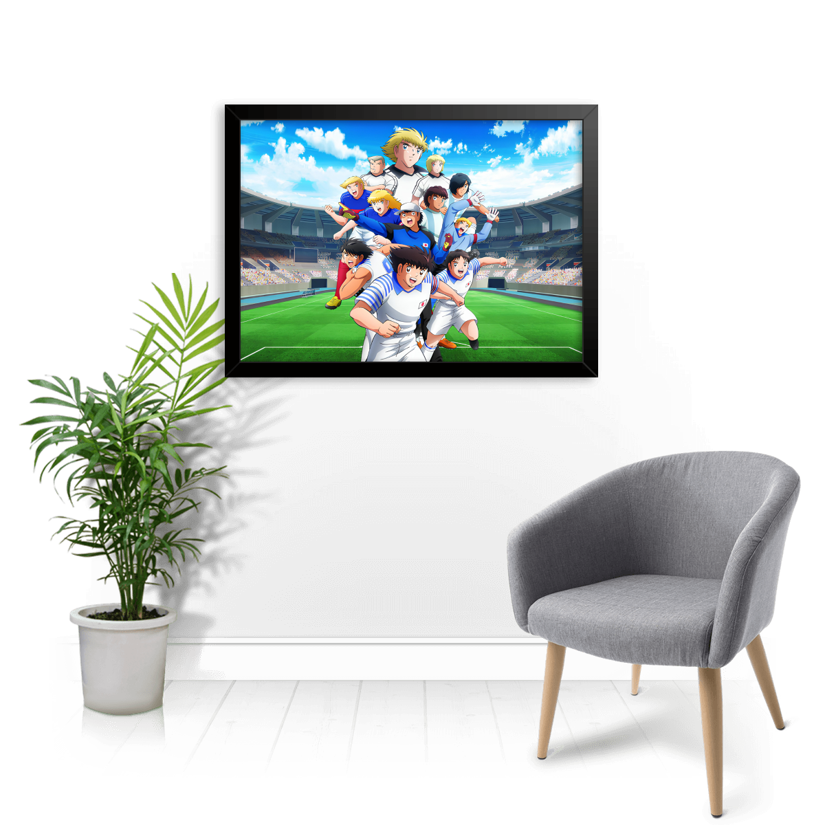Quadro e poster Captain Tsubasa - Quadrorama