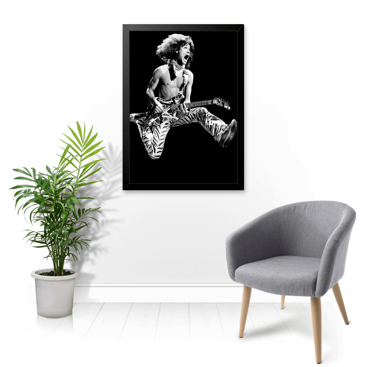 Quadro e poster Eddie Van Halen - Quadrorama