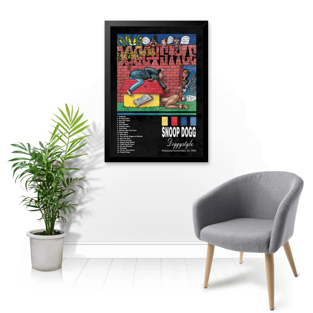 Quadro e poster Snoop Dogg - Doggystyle - Quadrorama