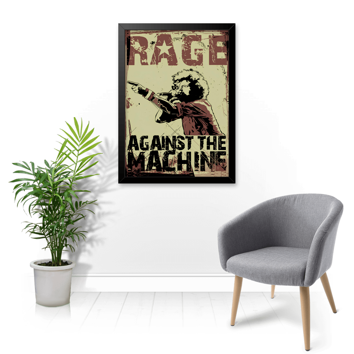Quadro e poster Rage Against the Machine - Quadrorama