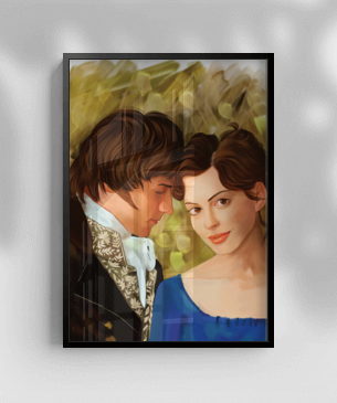 Quadro e poster Becoming Jane - Jane Austen e Tom Lefroy by