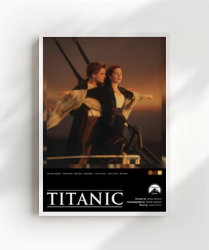 Quadro e poster Titanic - O filme - Quadrorama