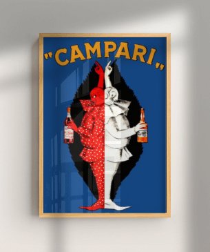 額縁付きポスター画　campari 38-8-180x255.png