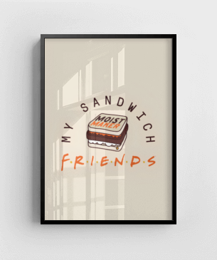 Quadro e poster Friends - Quadrorama
