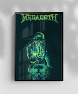 Quadro e poster Megadeth - Symphony of Destruction - Quadrorama