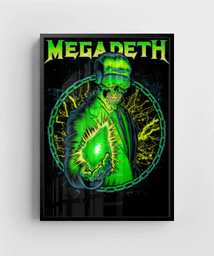 Quadro e poster Megadeth - Symphony of Destruction - Quadrorama