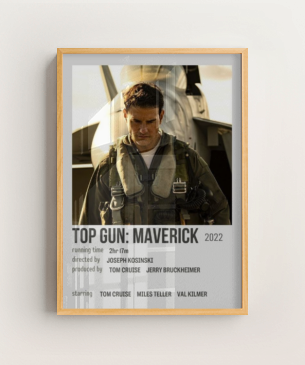 Quadro e poster Top Gun Maverick - Quadrorama
