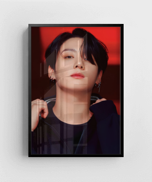 Quadro e poster Jeon Jung Kook - Bts - Quadrorama