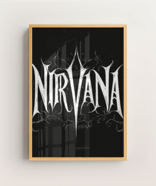 Quadro e poster Nirvana - Quadrorama