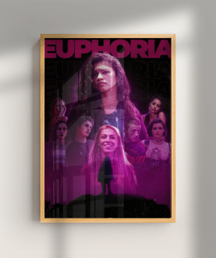Quadro e poster Euphoria Zendaya - Quadrorama
