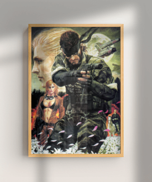 Quadro e poster Metal Gear Solid 4 - Quadrorama