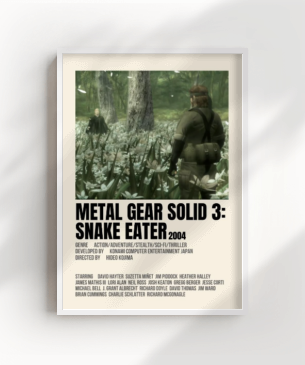 Quadro e poster Metal Gear Solid 4 - Quadrorama
