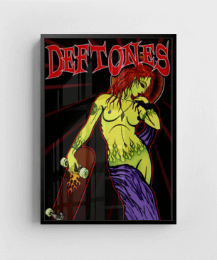 Quadro e poster Deftones - Quadrorama