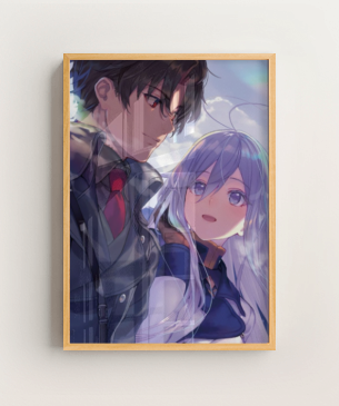 Quadro e poster Eighty Six Personagens - Quadrorama