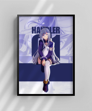 Quadro e poster Eighty Six Personagens - Quadrorama
