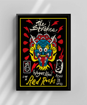 Quadro e poster The Strokes - Is This It - Quadrorama