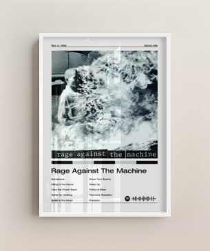 Quadro e poster Rage Against the Machine - Quadrorama