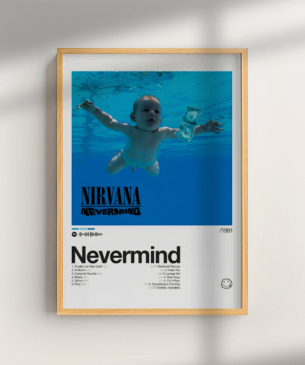Quadro e poster Nirvana - Nevermind - Quadrorama