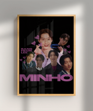 K-POPメンズアーティストポスター５０枚セット Quadro e poster K-Pop - Quadrorama
