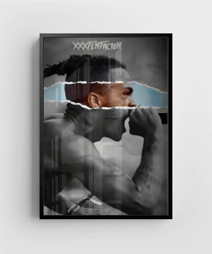 Quadro e poster XXXTentacion - Quadrorama
