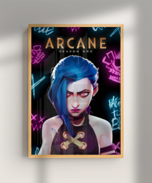 Quadro e poster Powder - Arcane - Quadrorama