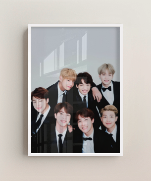 K-POPメンズアーティストポスター５０枚セット Quadro e poster K-Pop - Quadrorama