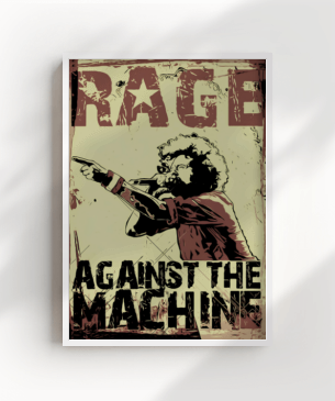 Quadro e poster Rage Against the Machine - Quadrorama