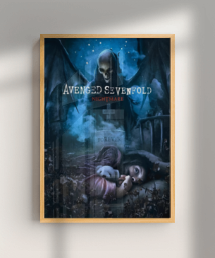 Quadro e poster Avenged Sevenfold - Nightmare - Quadrorama
