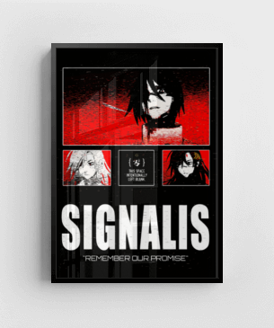SIGNALIS 特典セット Quadro e poster Signalis 