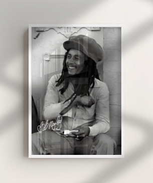 Quadro e poster Bob Marley, Mick Jagger, Peter Tosh - Quadrorama