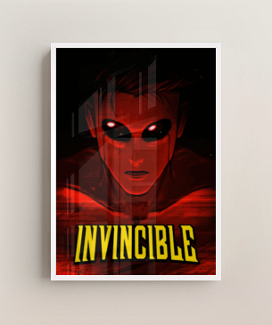 Quadro e poster Flaxans - Invencivel - Quadrorama