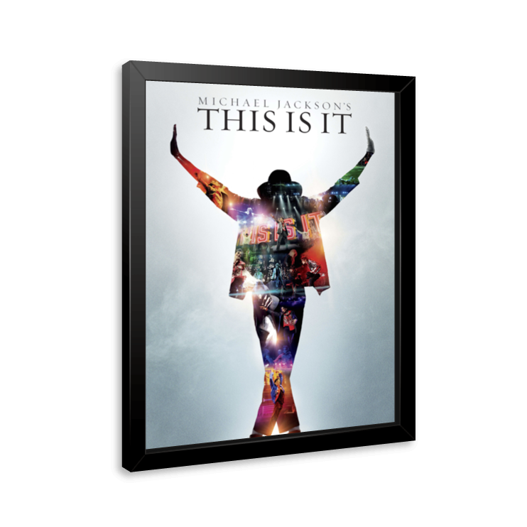 Quadro e poster Michael Jackson - This is it - Quadrorama