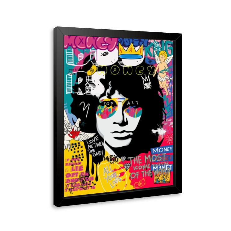 Quadro e poster Jim Morrison Pop Art - Quadrorama