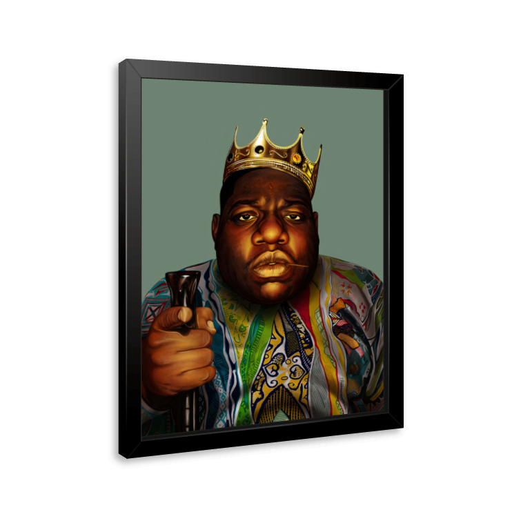 激レア Notorious B.I.G ノトーリアスBIG ビギー ポスター Quadro e poster The Notorious B.I.G - Quadrorama